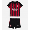 AC Milan Domaci Dres za djecu 2025-26 Kratak Rukav (+ Kratke hlače)